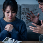 彼氏の暴言で傷つく彼女