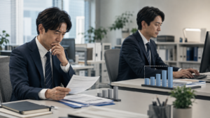 同じ会社で同じ仕事をしているのに、給料に差があることにショックを受けるビジネスパーソン