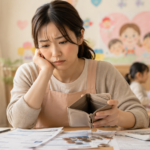 やりがいに搾取されている女性の画像
